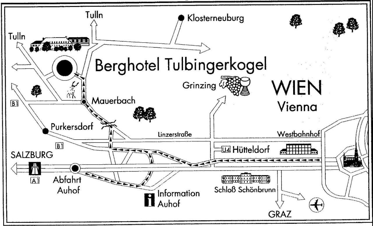 Berghotel Tulbingerkogel Mauerbach Exterior photo